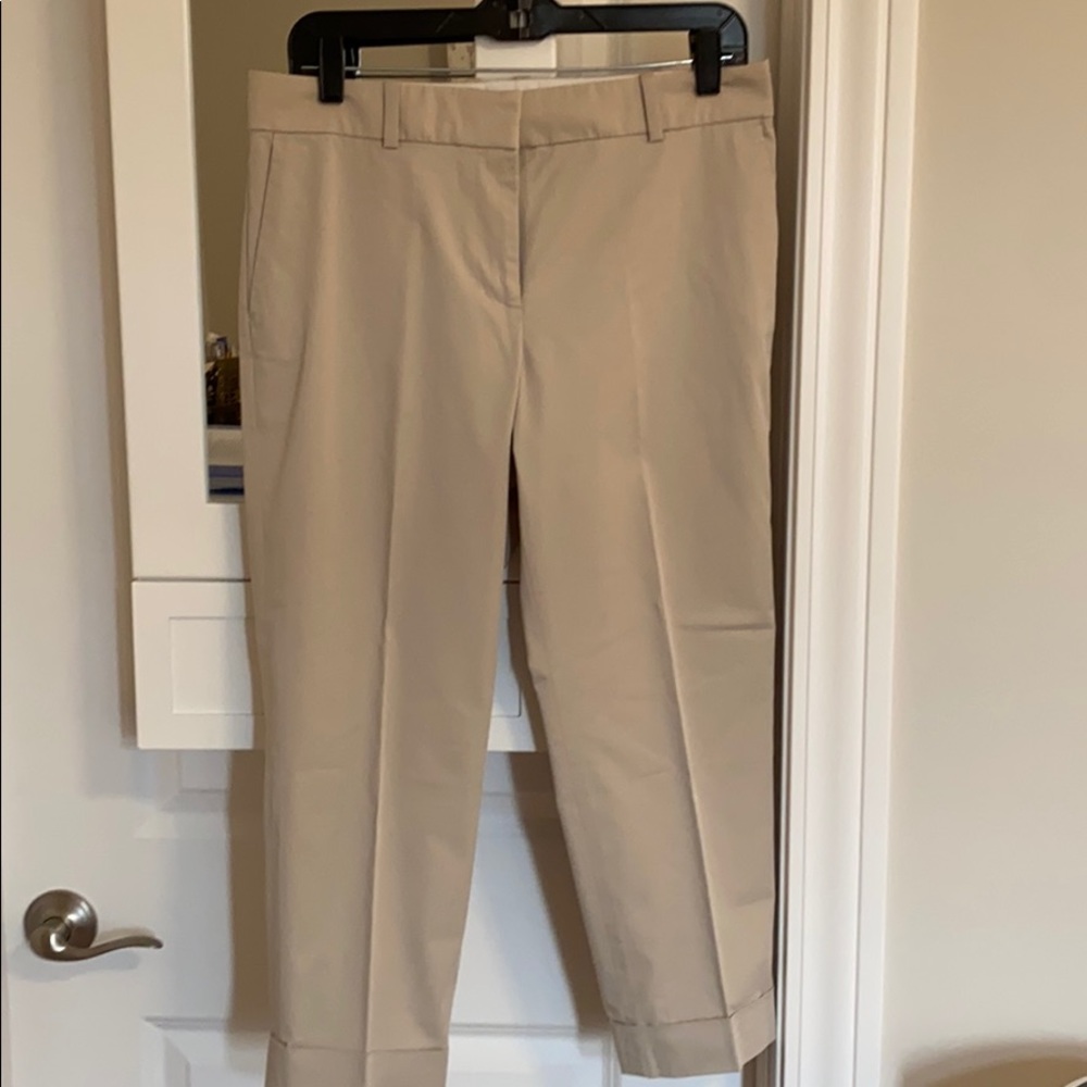 Ann Taylor Cuffed Cropped Pants